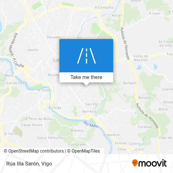 Rúa Illa Sarón map