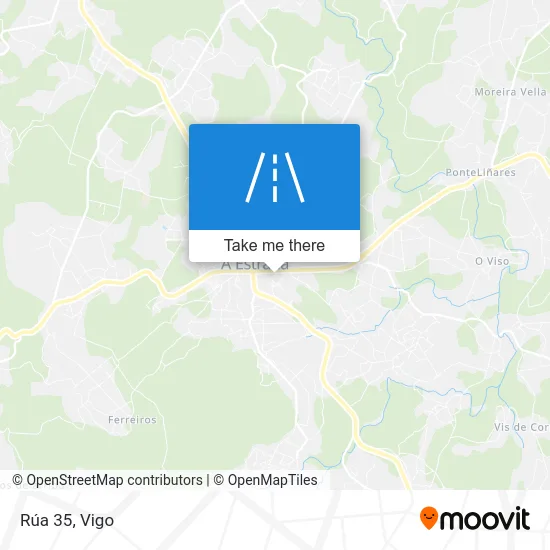 Rúa 35 map