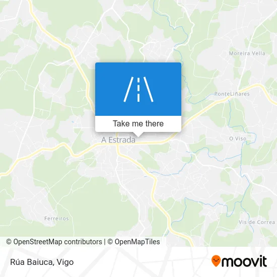Rúa Baiuca map