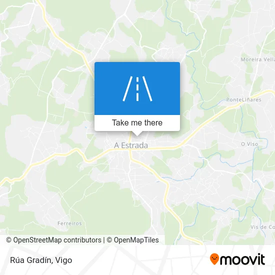 Rúa Gradín map