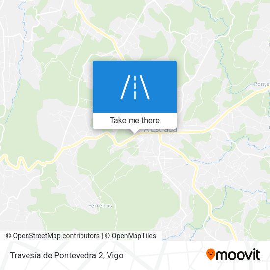 Travesía de Pontevedra 2 map