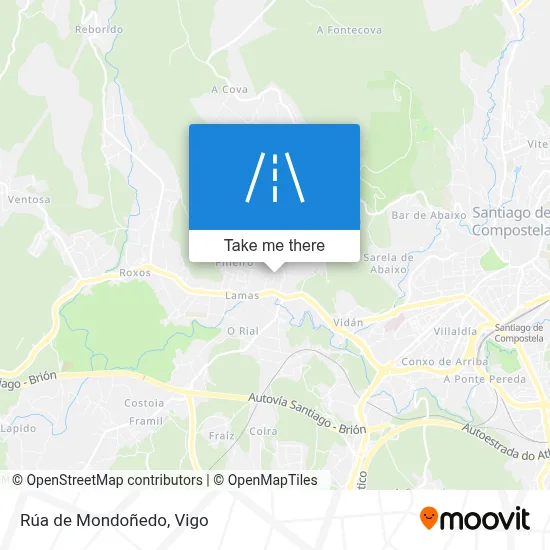 Rúa de Mondoñedo map