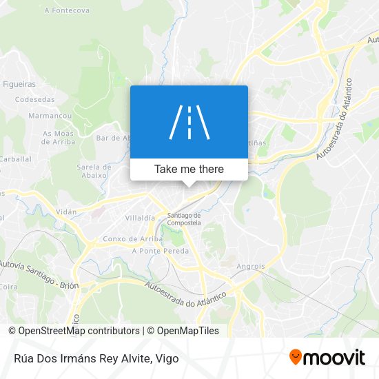 Rúa Dos Irmáns Rey Alvite map