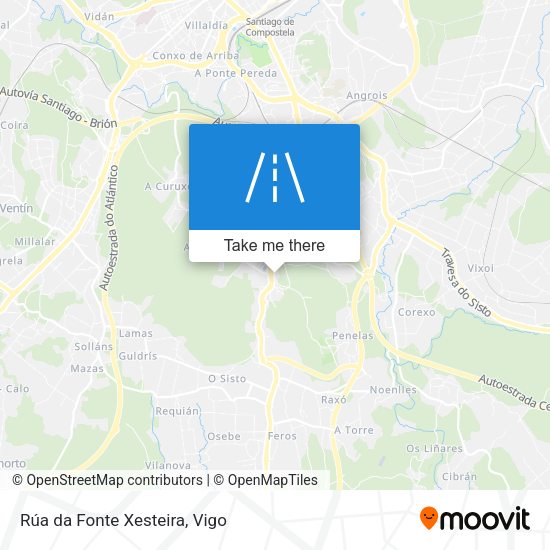 Rúa da Fonte Xesteira map