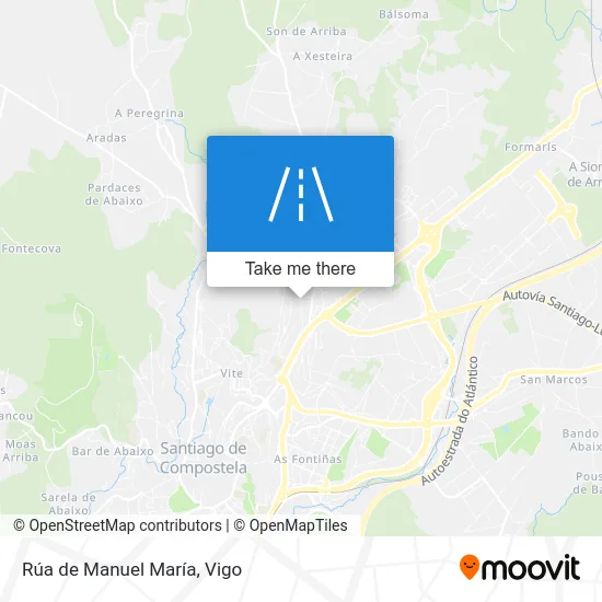 Rúa de Manuel María map