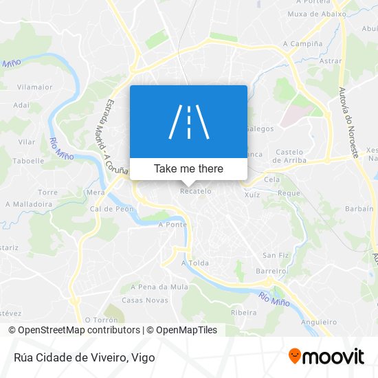 Rúa Cidade de Viveiro map