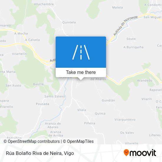 Rúa Bolaño Riva de Neira map