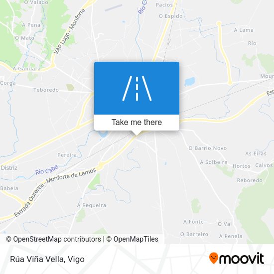 Rúa Viña Vella map