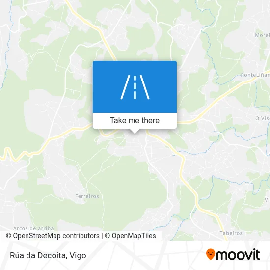Rúa da Decoita map