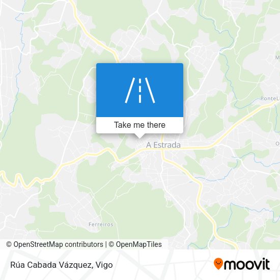 Rúa Cabada Vázquez map