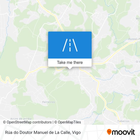 Rúa do Doutor Manuel de La Calle map