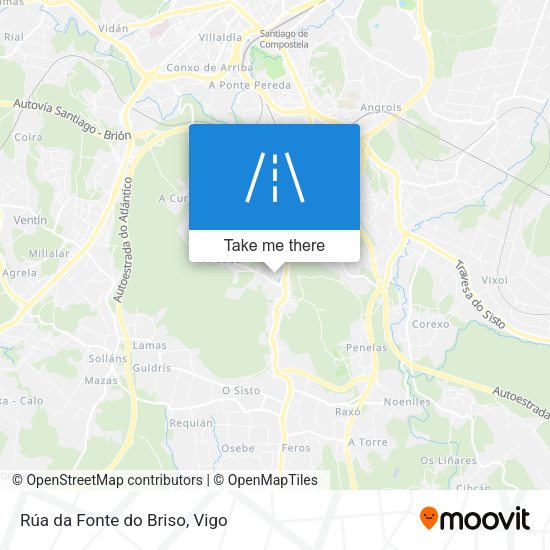 Rúa da Fonte do Briso map