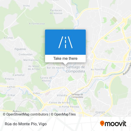 Rúa do Monte Pío map