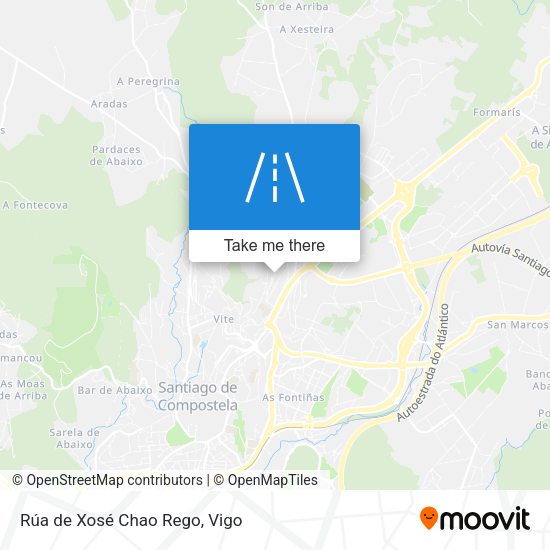 Rúa de Xosé Chao Rego map