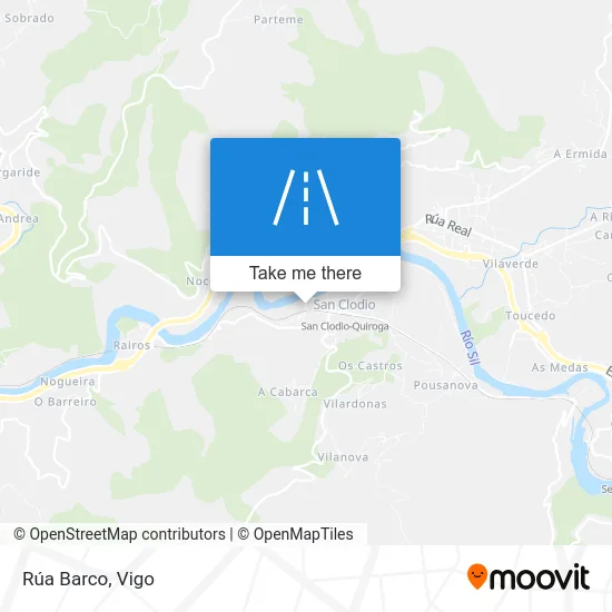 Rúa Barco map