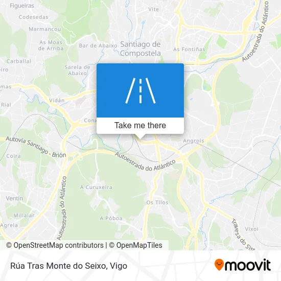 Rúa Tras Monte do Seixo map