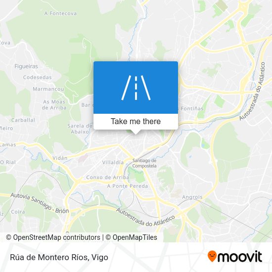 Rúa de Montero Ríos map