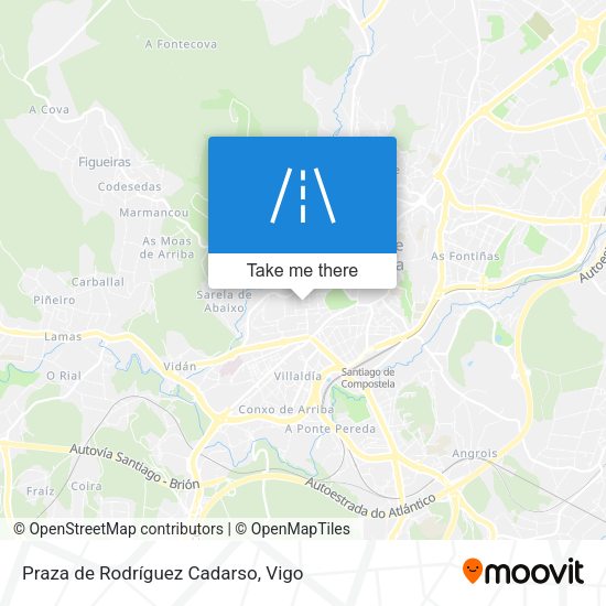 Praza de Rodríguez Cadarso map