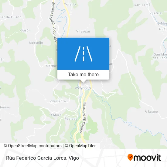 Rúa Federico García Lorca map