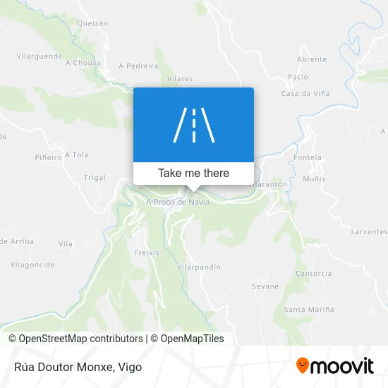 Rúa Doutor Monxe map