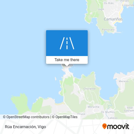 Rúa Encarnación map