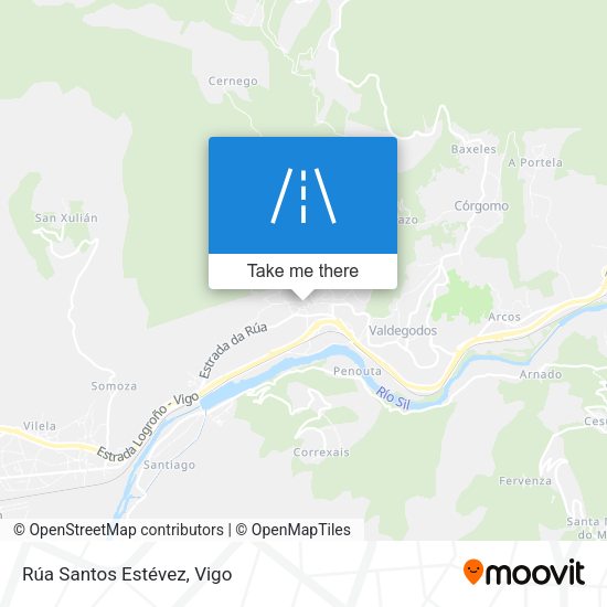 Rúa Santos Estévez map