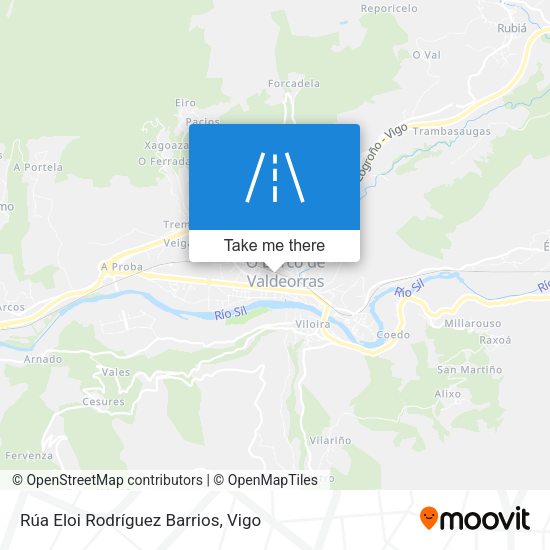 Rúa Eloi Rodríguez Barrios map