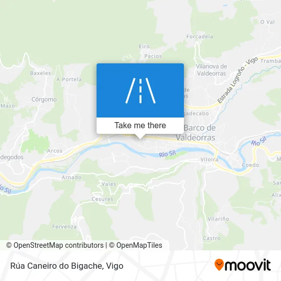 Rúa Caneiro do Bigache map