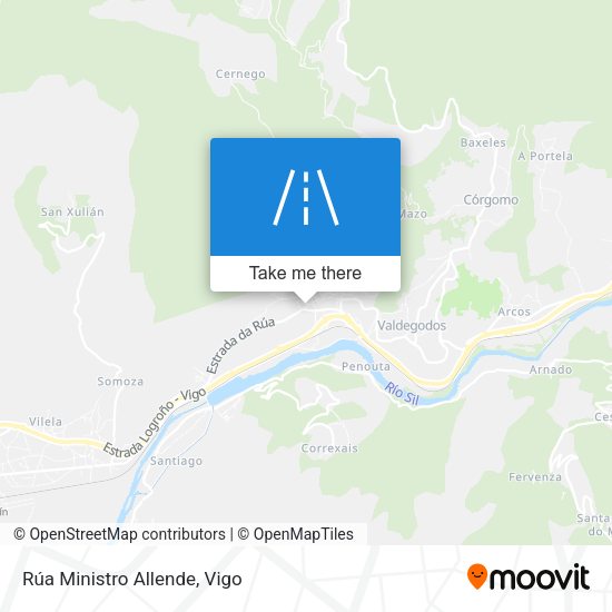 Rúa Ministro Allende map
