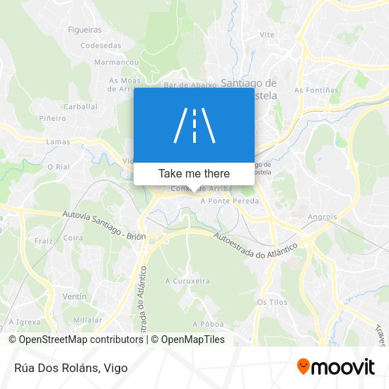 Rúa Dos Roláns map