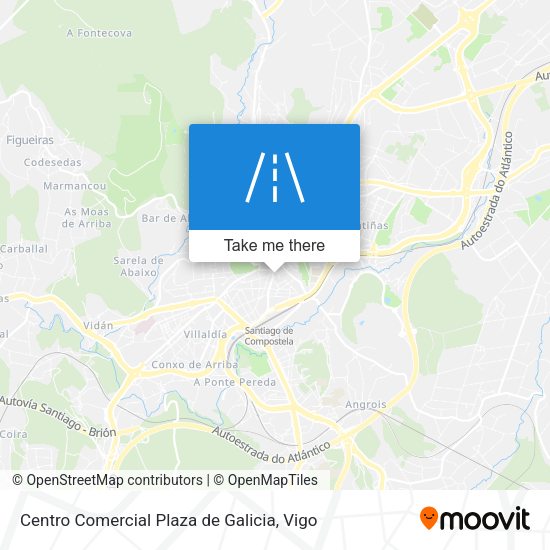 Centro Comercial Plaza de Galicia map