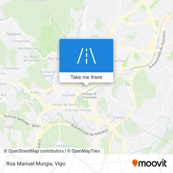 Rúa Manuel Murgia map