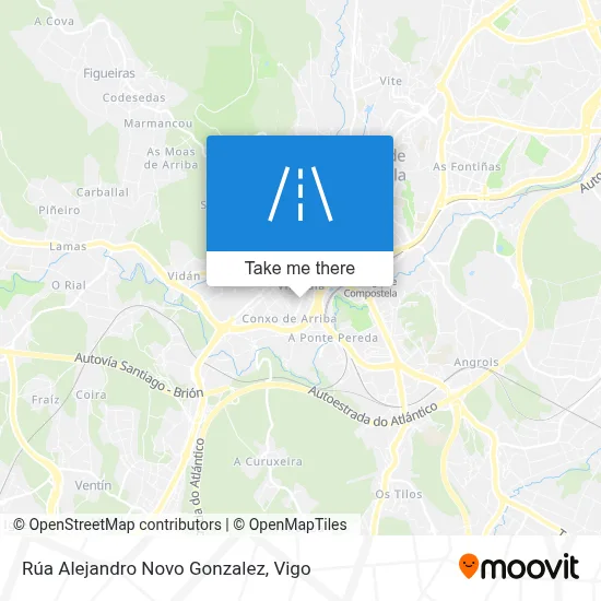 Rúa Alejandro Novo Gonzalez map