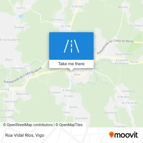 Rúa Vidal Ríos map