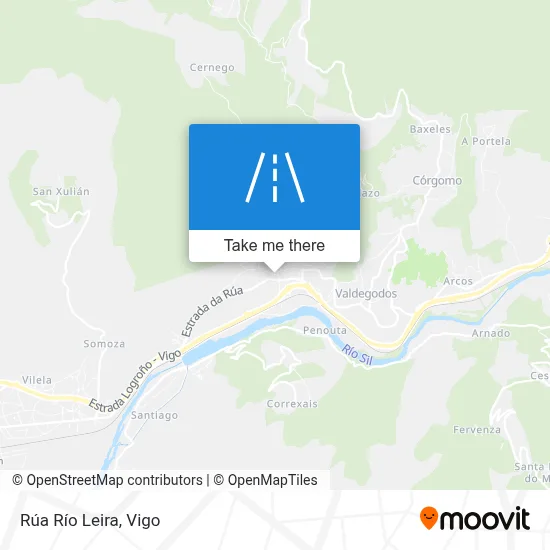 Rúa Río Leira map