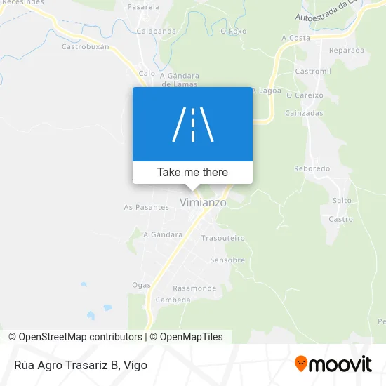 Rúa Agro Trasariz B map