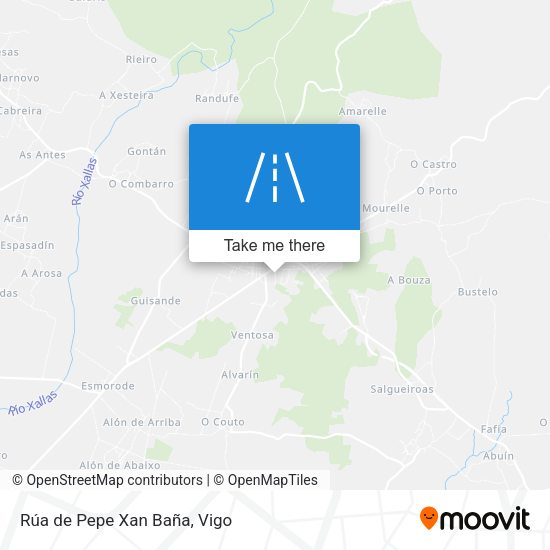 Rúa de Pepe Xan Baña map