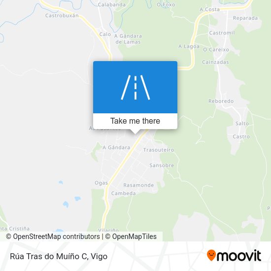 Rúa Tras do Muíño C map