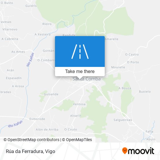 Rúa da Ferradura map