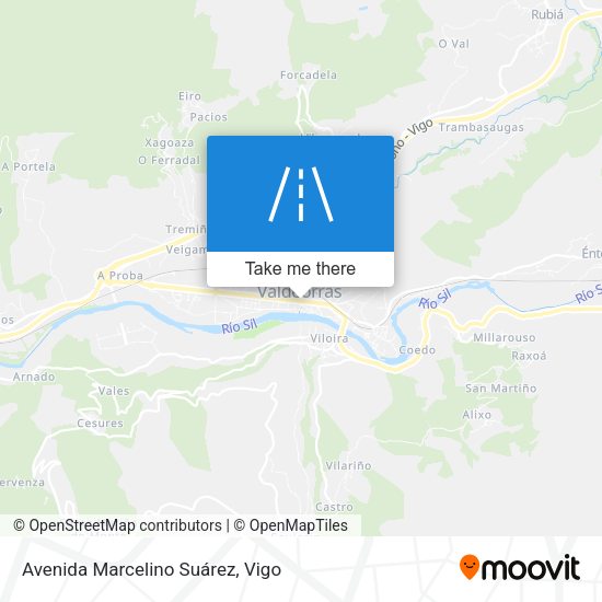Avenida Marcelino Suárez map