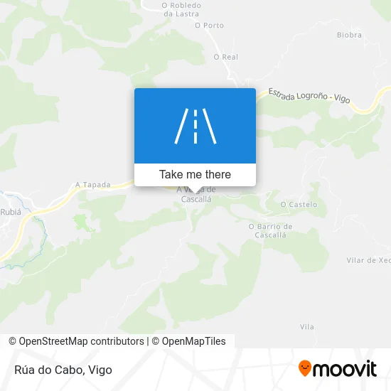 Rúa do Cabo map