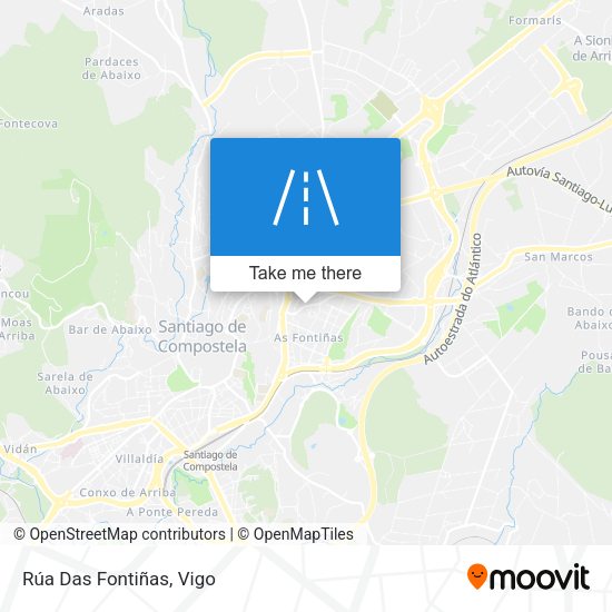 Rúa Das Fontiñas map