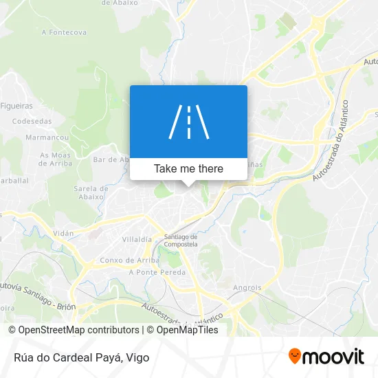 Rúa do Cardeal Payá map