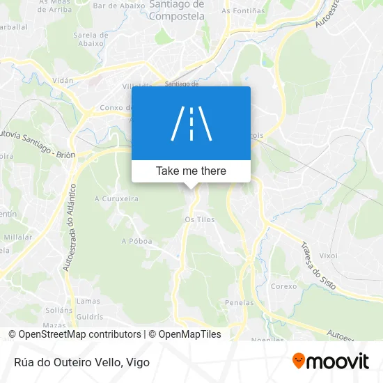 Rúa do Outeiro Vello map