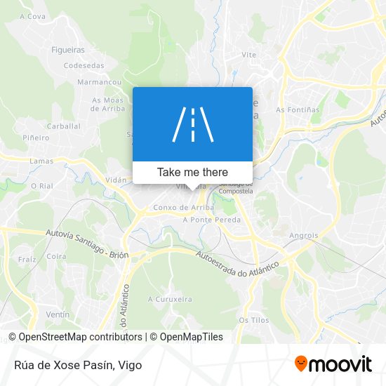 Rúa de Xose Pasín map