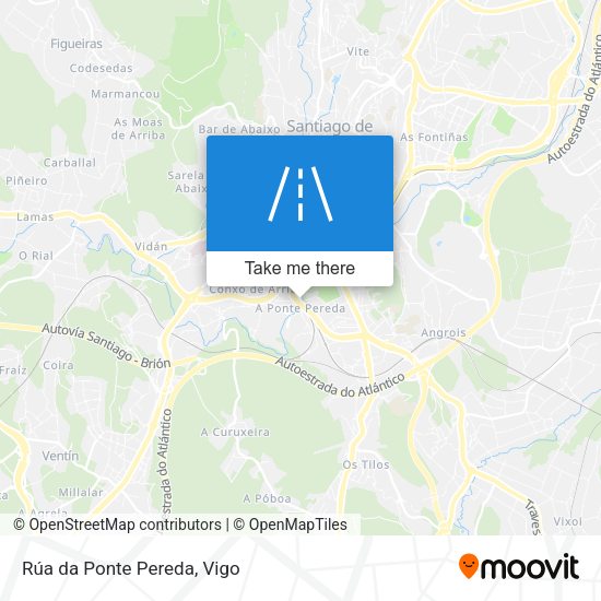 Rúa da Ponte Pereda map