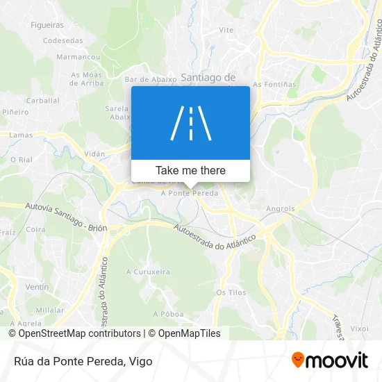 Rúa da Ponte Pereda map