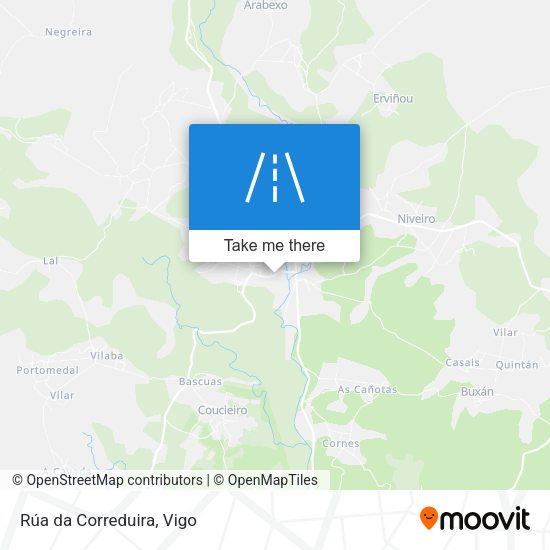 Rúa da Correduira map