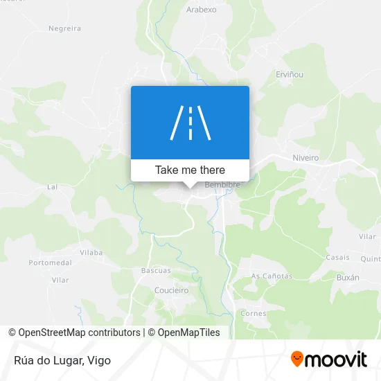 Rúa do Lugar map