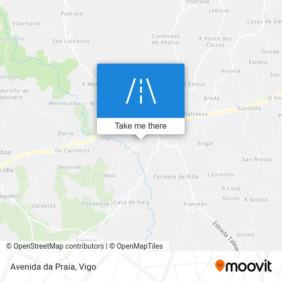Avenida da Praia map
